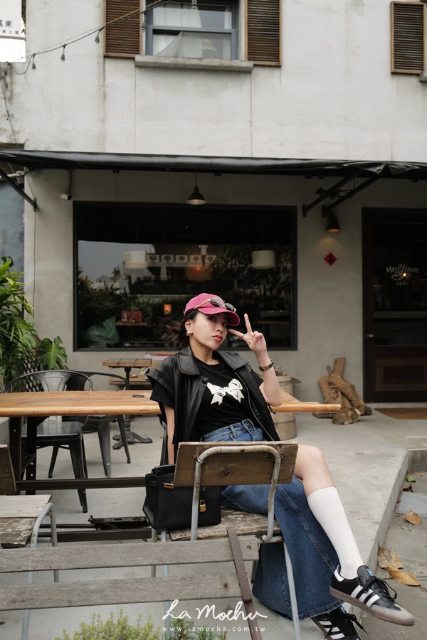 立領皮革拉鍊背心